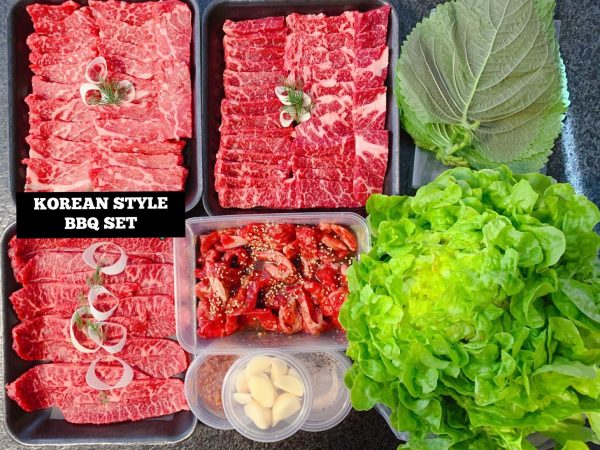 Australian Premium Wagyu Korean Style BBQ Set (For 4 Person) - Image 2